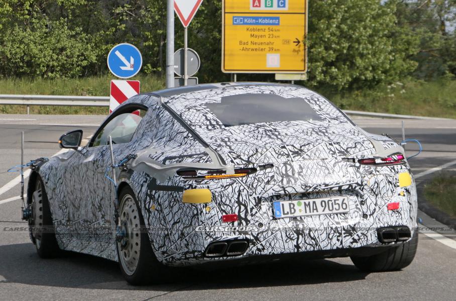 Mercedes-AMG GT второго поколения станет 843-сильным гибридом