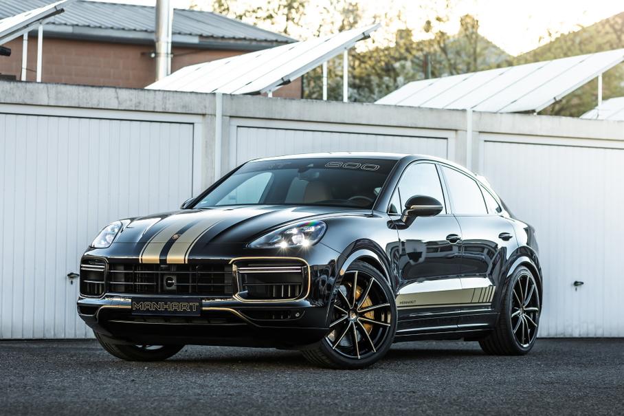 Manhart сделал Cayenne Turbo Coupe мощнее Turbo GT и Turbo S E-Hybrid