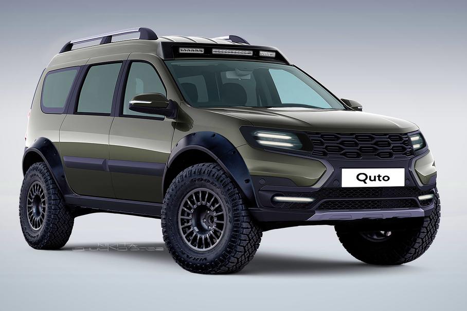 Lada Largus превратили в брутальный внедорожник: первые изображения
