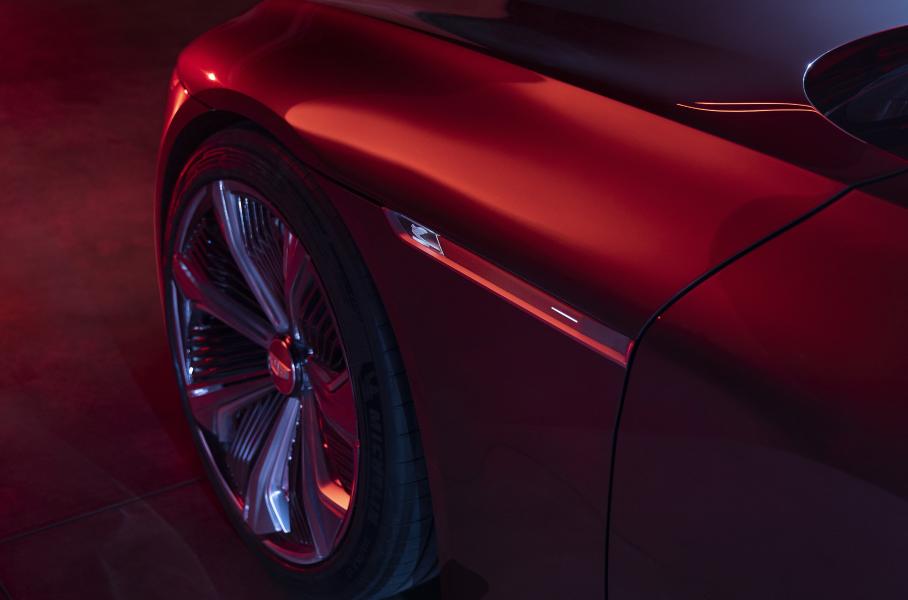 Флагманский электрокар Cadillac Celestiq: новые изображения