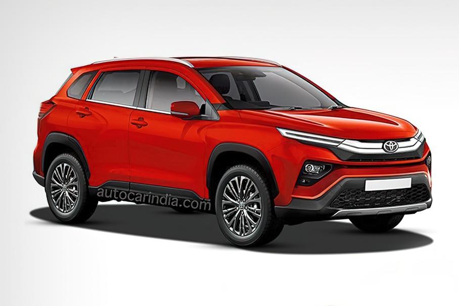 Неофициальный рендер Toyota Urban Cruiser Hyryder