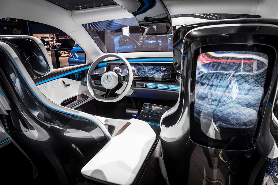 Концепт-кар Mercedes-Benz Generation EQ, 2016 год