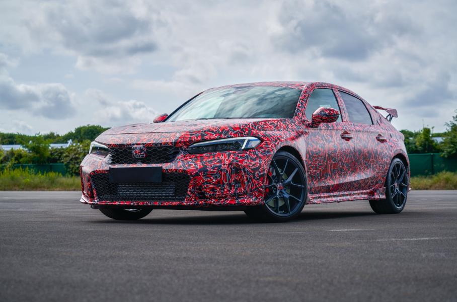 Внешность «горячего» Honda Civic раскрыли до премьеры
