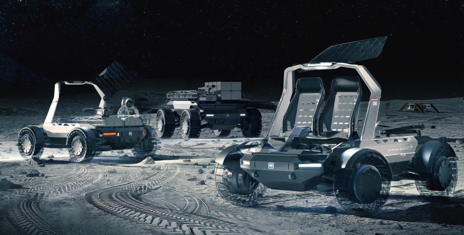 Луноход NASA разделит платформу с электромобилями Hummer и Cadillac