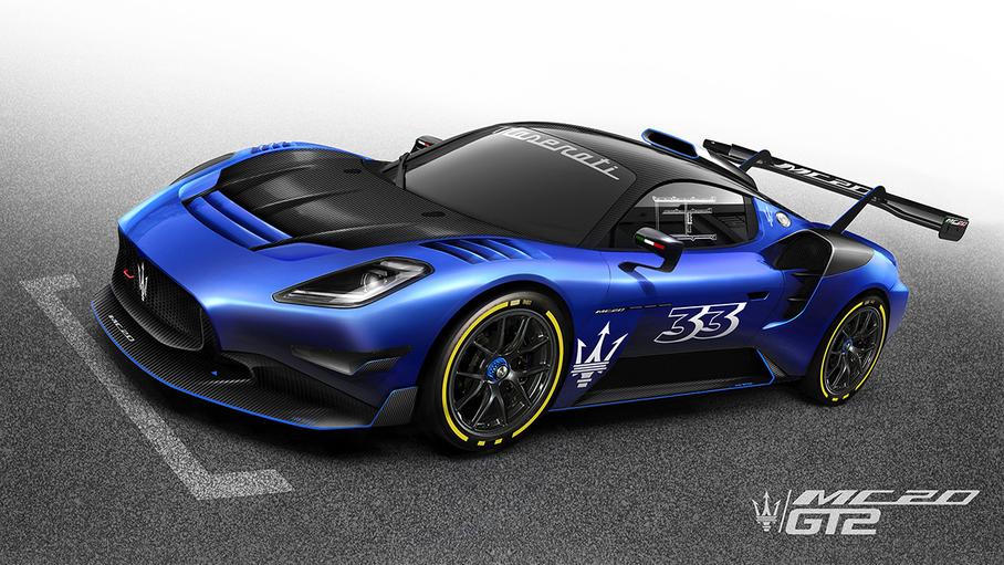 Maserati вернется в гонки GT с купе MC20