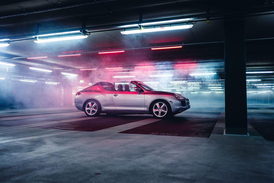 Посмотрите на кабриолет Porsche Cayenne, который не пошел в серию