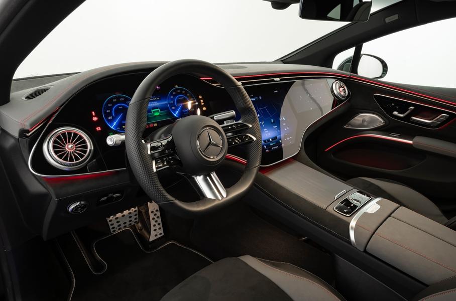 Brabus улучшил аэродинамику электрического Mercedes-Benz EQS