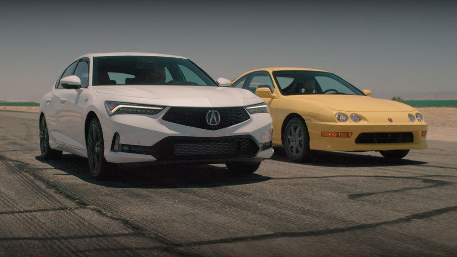 Новую Acura Integra сравнили в гонке с предшественницей и конкурентами