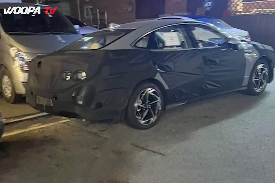 Появились первые фотографии обновленной Hyundai Sonata