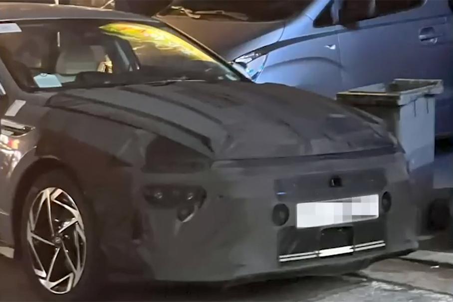 Появились первые фотографии обновленной Hyundai Sonata