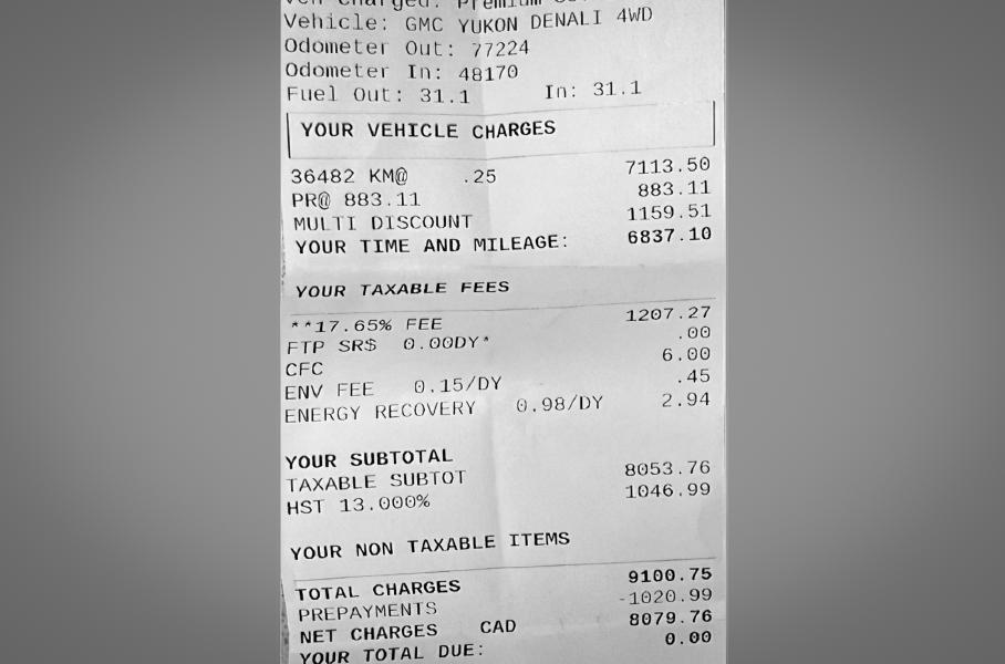 С клиентки автопроката списали 8000 долларов за перепробег в 36 000 км, которого не было