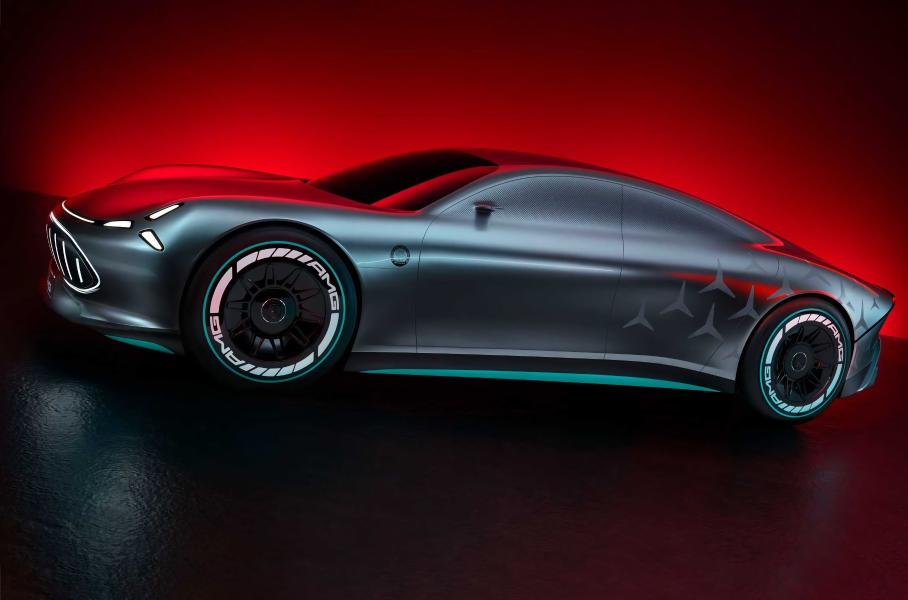 В электрокарах Mercedes-Benz может появиться режим «автономного дрифта»