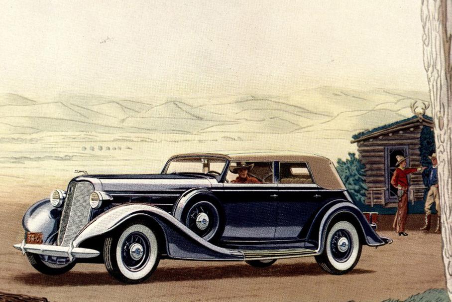Lincoln Model K Touring Car с кузовом Brunn, 1937 год