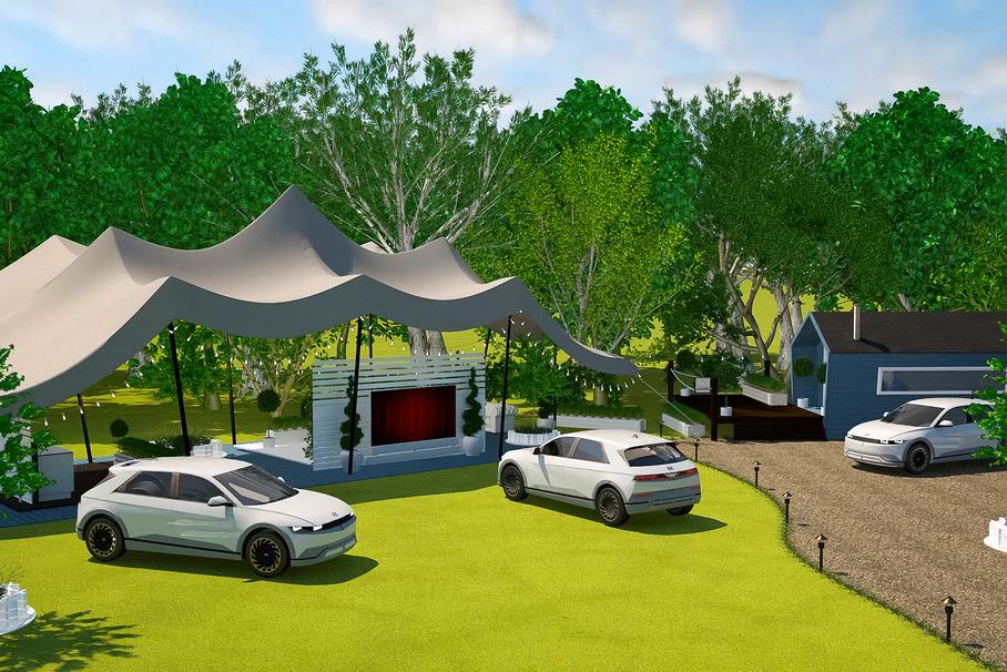 Hyundai откроет первый в мире отель, работающий за счёт электрокара