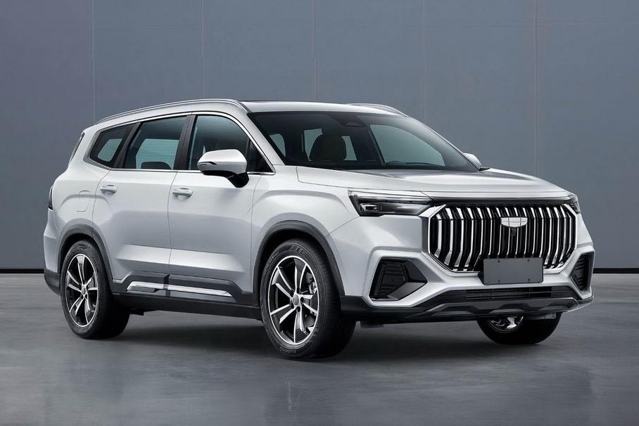 Новый большой кроссовер Geely раскрыли до премьеры