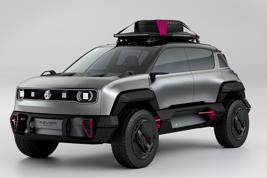 Renault представила электрический кроссовер в стиле ретро