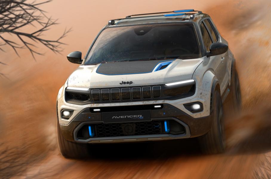 Новый электрический Jeep Avenger получит внедорожную версию