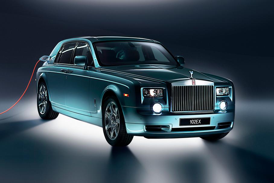 Концепт-кар Rolls-Royce 102 EX в кузове рамного Phantom VII, 2011 год
