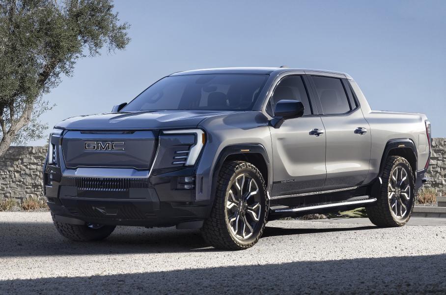 Представлен роскошный электрический пикап GMC Sierra EV Denali