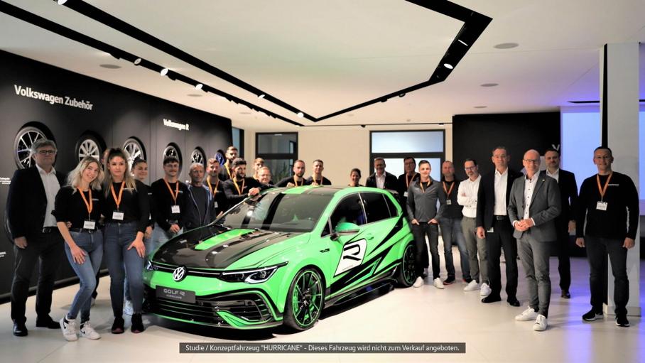Volkswagen Golf R превратили в 520-сильный «Ураган»