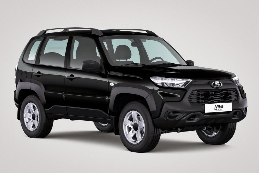 Lada Niva Travel в цвете «Черное зеркало»