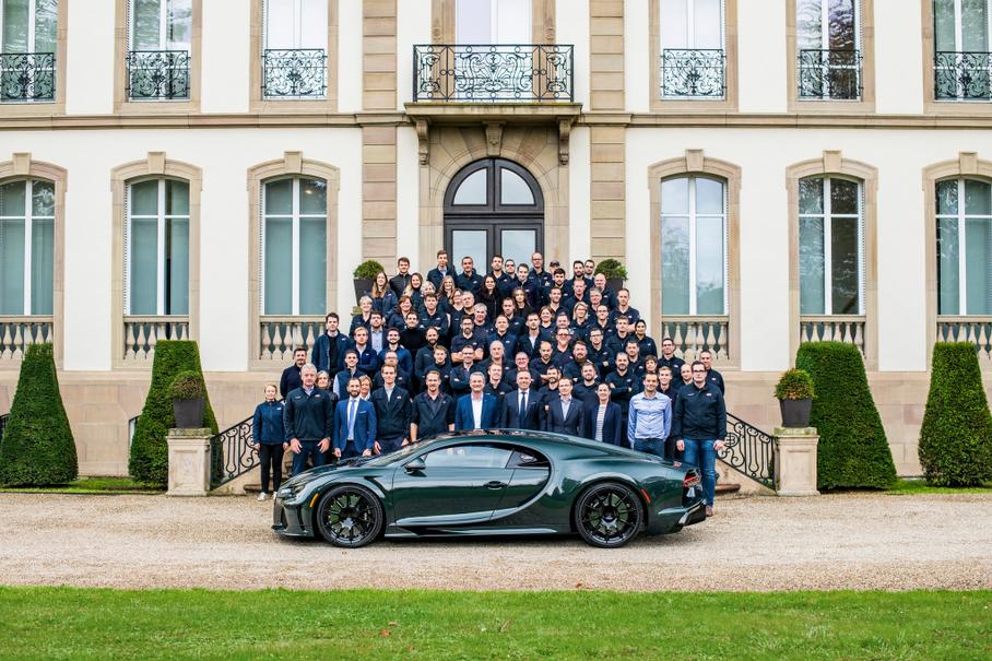Bugatti отчиталась о сборке 400 экземпляров Chiron