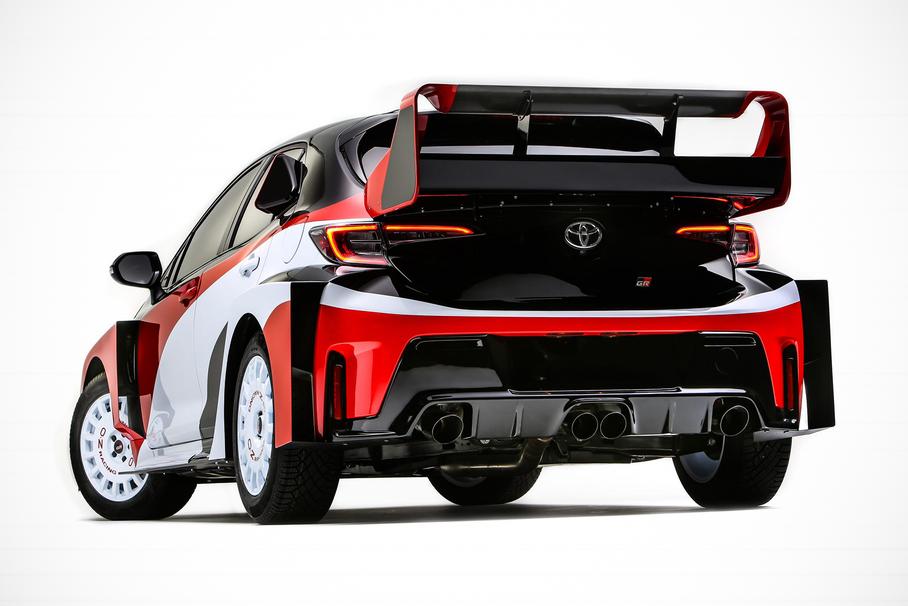300 л.с. и полный привод: представлена раллийная Toyota GR Corolla