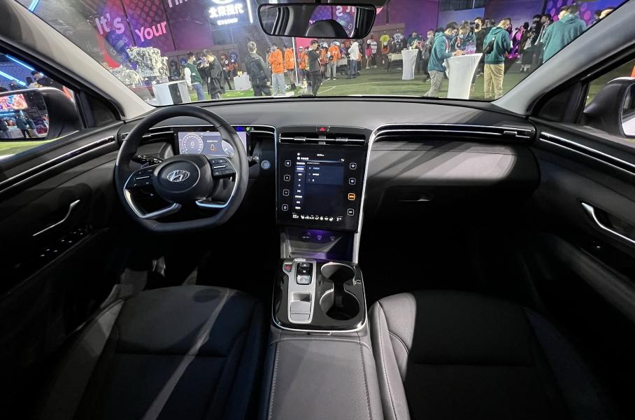 Салон китайского Hyundai Tucson L, autohome.com.cn