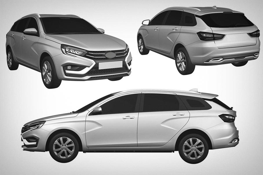 АвтоВАЗ запатентовал дизайн новой Lada Vesta NG