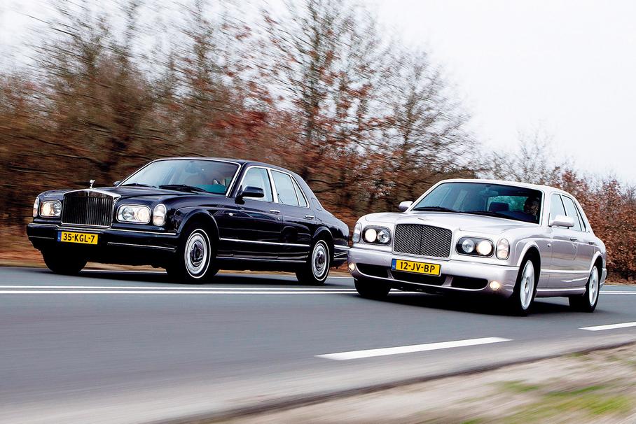 Последние родственные модели Rolls-Royce и Bentley до «развода» — Silver Seraph и Arnage