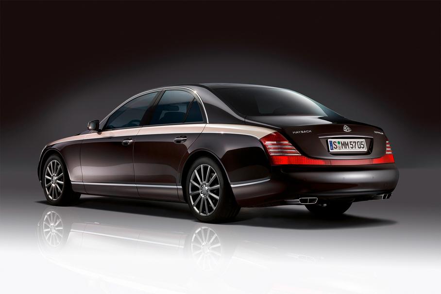 Поздний [Maybach 57 Zeppelin](https://motor.ru/lab/maybach-zeppelin-video.htm), 2009 год