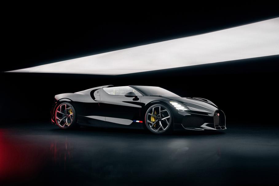 Bugatti раскрыла динамические характеристики родстера W16 Mistral