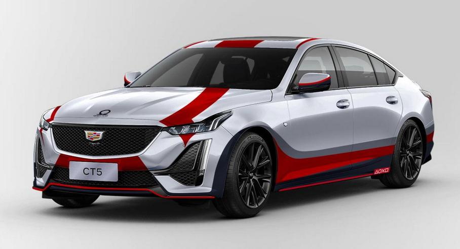 Cadillac CT5 посвятили новой видеоигре God of War