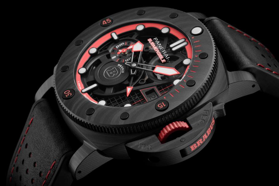 Panerai сделал эксклюзивные часы для Brabus