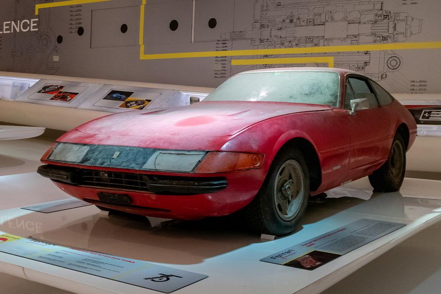 В музее Ferrari появилась «брошенная» Daytona