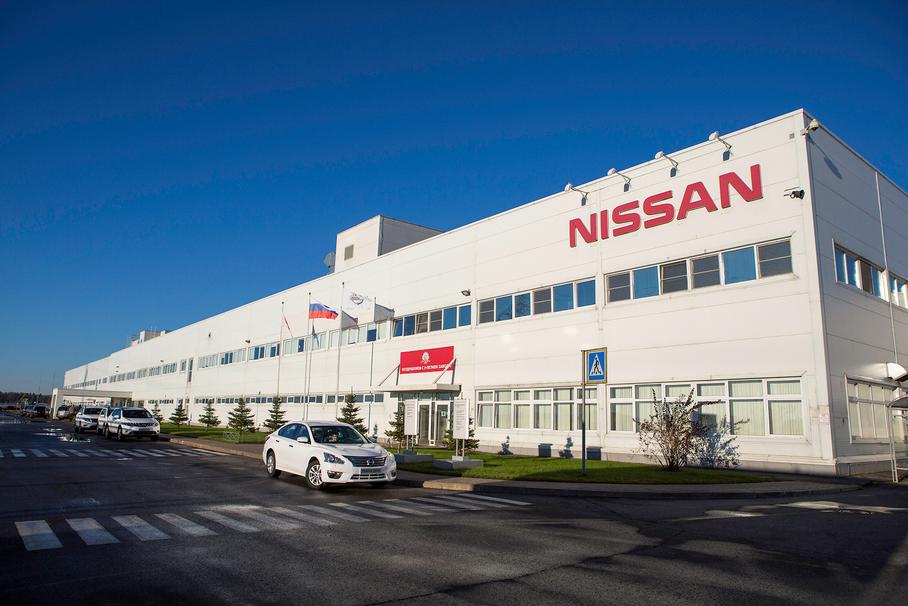 Завод Nissan. Архивное фото
