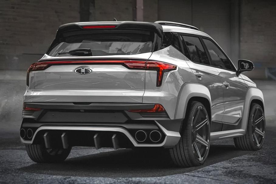 Неофициальный рендер «Москвича» D3 Turbo