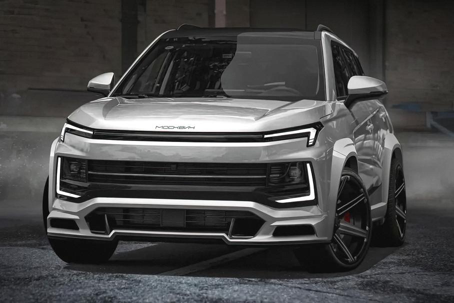 Неофициальный рендер «Москвича» D3 Turbo