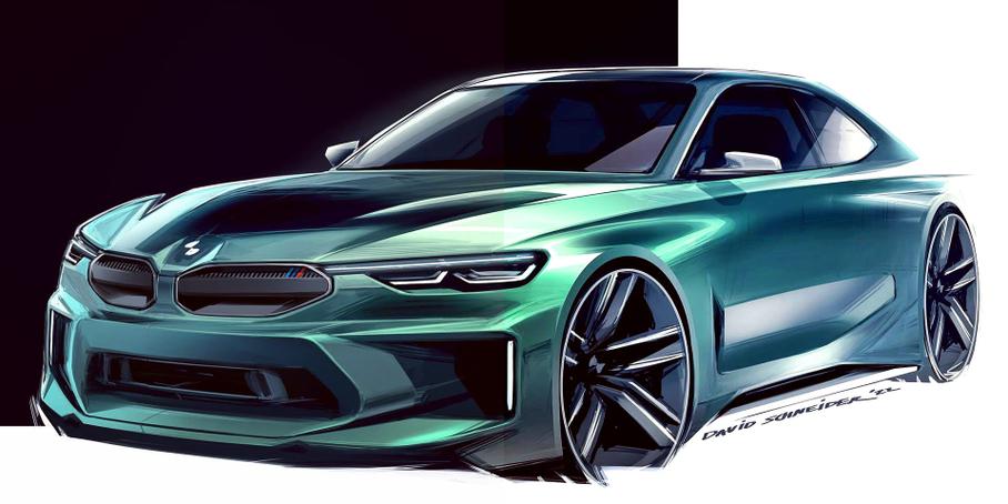 Дизайнер Rivian показал BMW M2 с нормальными «ноздрями»