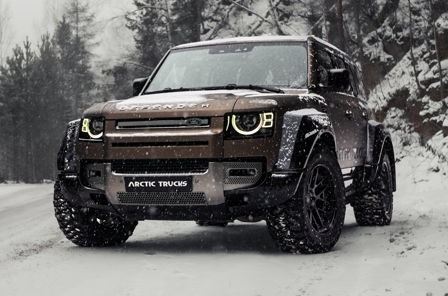 Arctic Trucks построила «самый внедорожный» Land Rover Defender