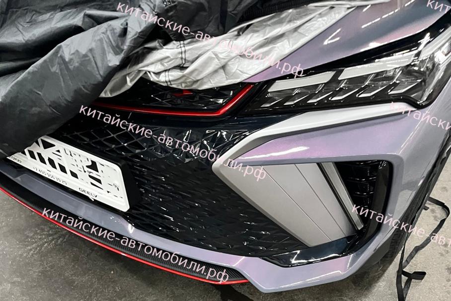 Geely Coolray с совершенно новым дизайном уже в России: первые фотографии