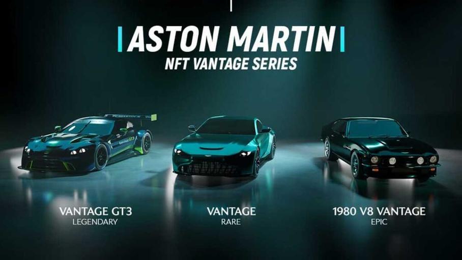 Aston Martin сделал фирменные NFT