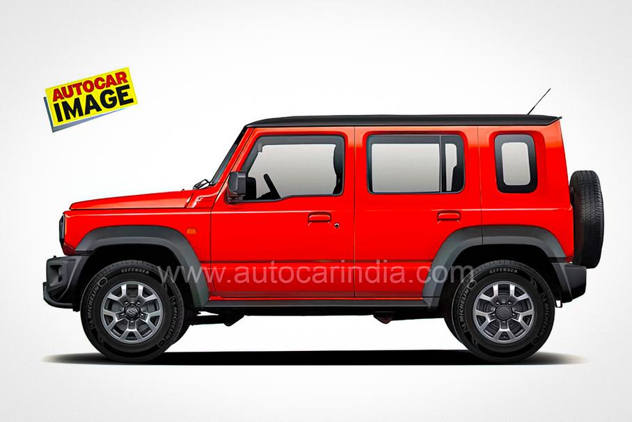 Рендер Suzuki Jimny 5 Doors