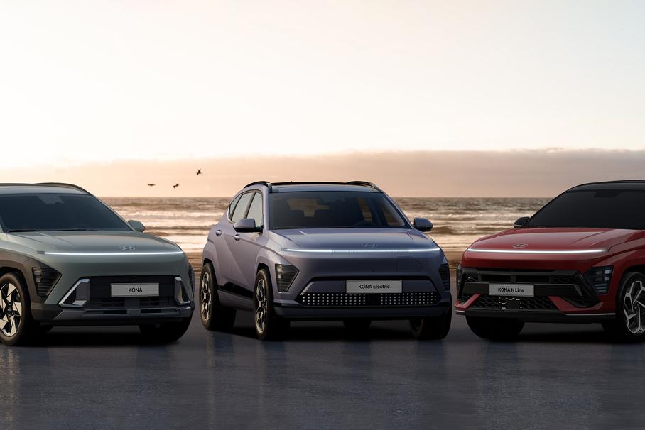 Hyundai Kona, Hyundai Kona Electric и Hyundai Kona N Line