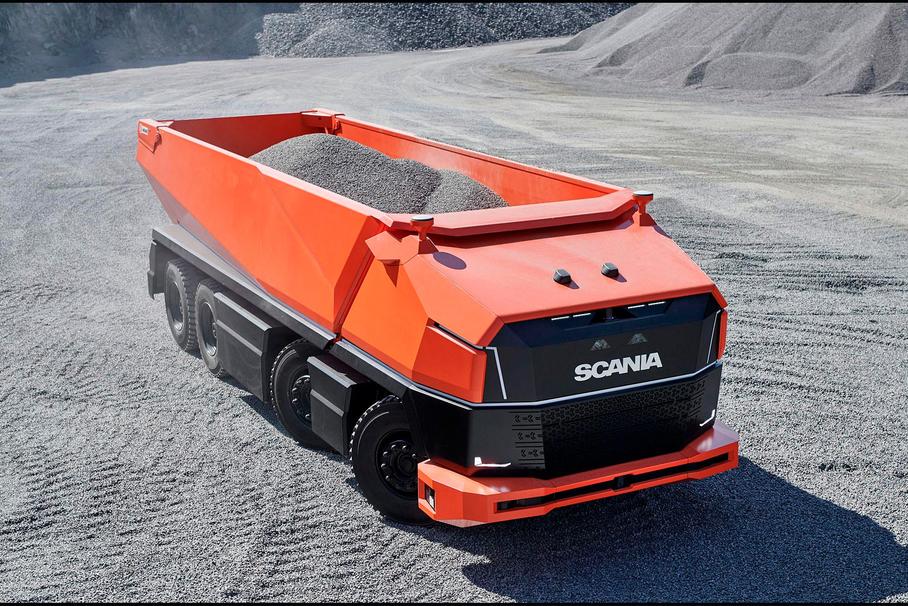 Scania AXL — это беспилотный карьерный самосвал без кабины