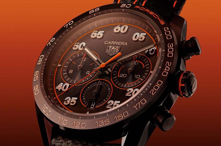TAG Heuer представила новый хронограф в стиле гоночных Porsche