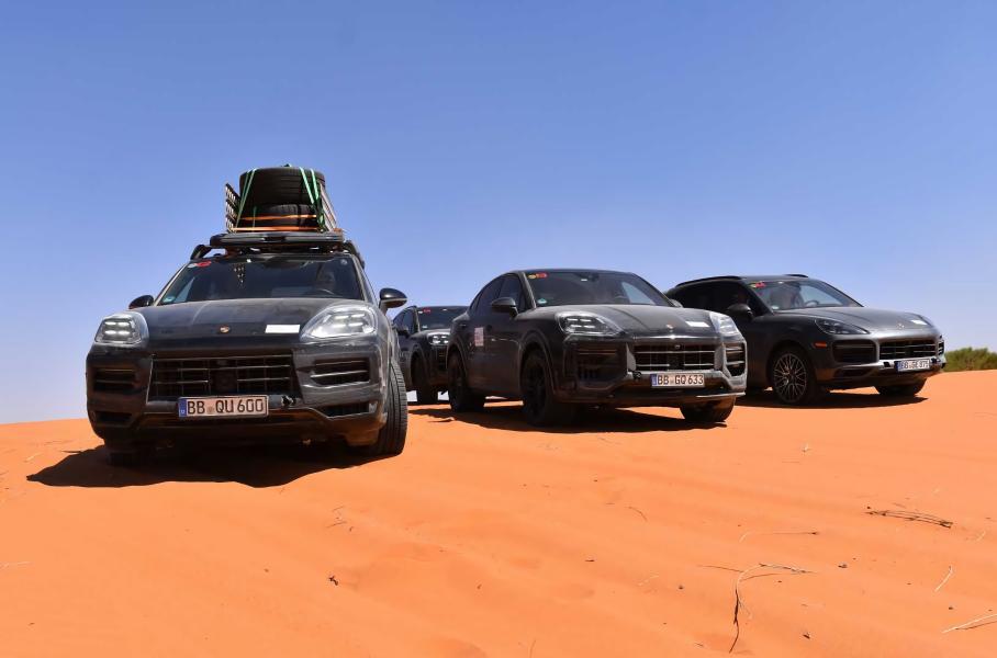 Porsche показала фотографии обновленного Cayenne