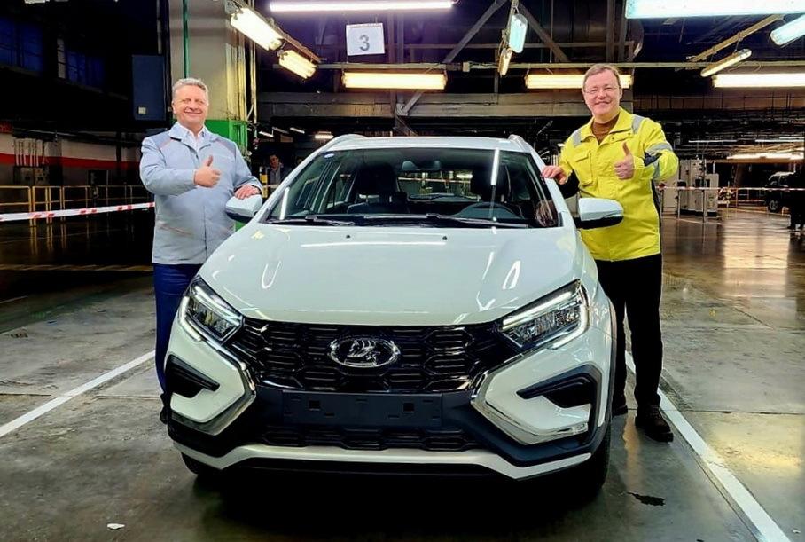В Тольятти стартовало производство новой Lada Vesta NG