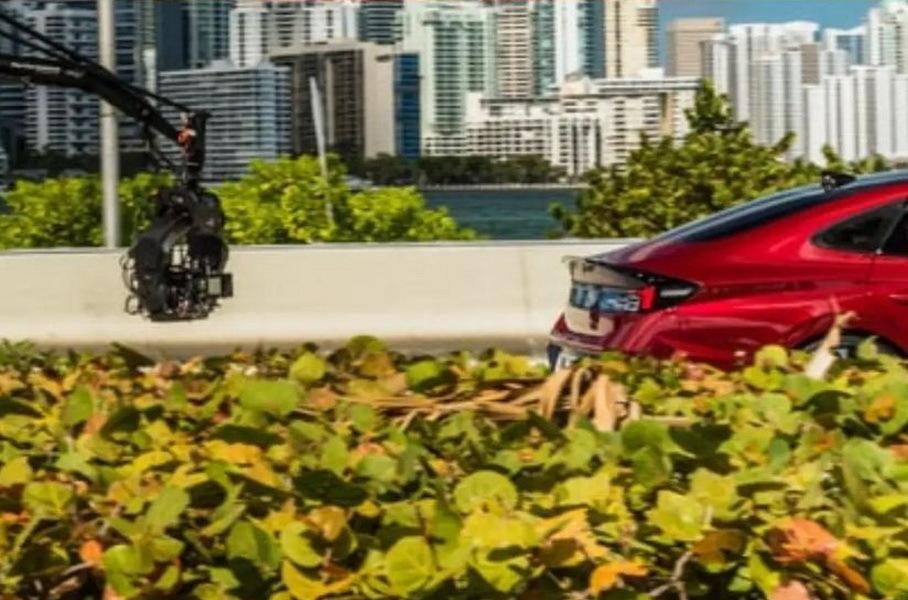 Обновленный седан Hyundai Sonata сфотографировали без камуфляжа