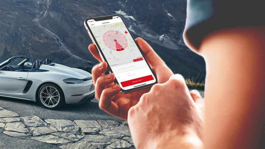 Искусственный интеллект поможет владельцам Porsche найти живописные маршруты